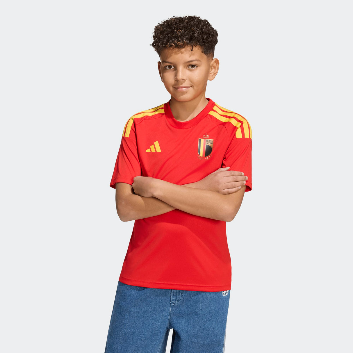 adidas Youth Belgium 26 Home Fan Jersey