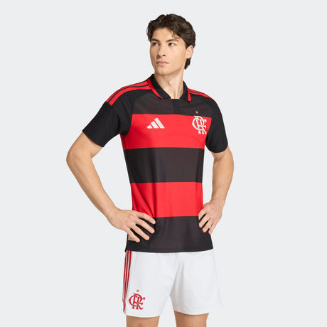 adidas Men's Cr Flamengo 26 Home Authentic Jersey