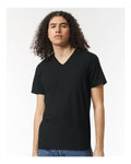 American Apparel Men's CVC V-Neck Tee-3