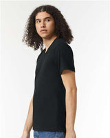 American Apparel Men's CVC V-Neck Tee-4