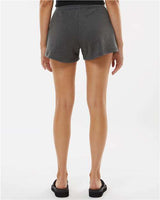 Independent Trading Co. Women’s Lightweight California Wave Wash Fleece Shorts-5