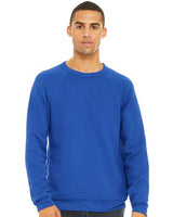 Bella + Canvas Men's    Sponge Fleece Raglan Sweatshirt-3