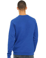 Bella + Canvas Men's    Sponge Fleece Raglan Sweatshirt-5