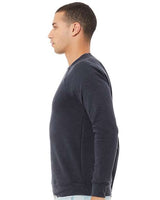 Bella + Canvas Men's    Sponge Fleece Raglan Sweatshirt-4