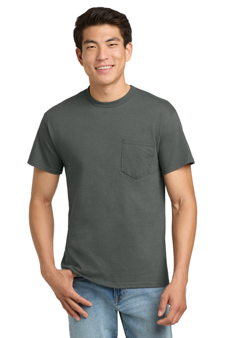 Gildan Men's   Ultra Cotton   100% US Cotton T-Shirt with Pocket