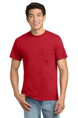 Gildan Men's   Ultra Cotton   100% US Cotton T-Shirt with Pocket