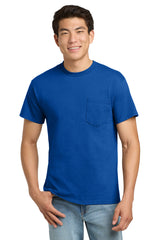 Gildan Men's   Ultra Cotton   100% US Cotton T-Shirt with Pocket