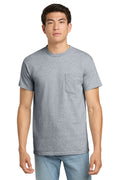 Gildan Men's   Ultra Cotton   100% US Cotton T-Shirt with Pocket