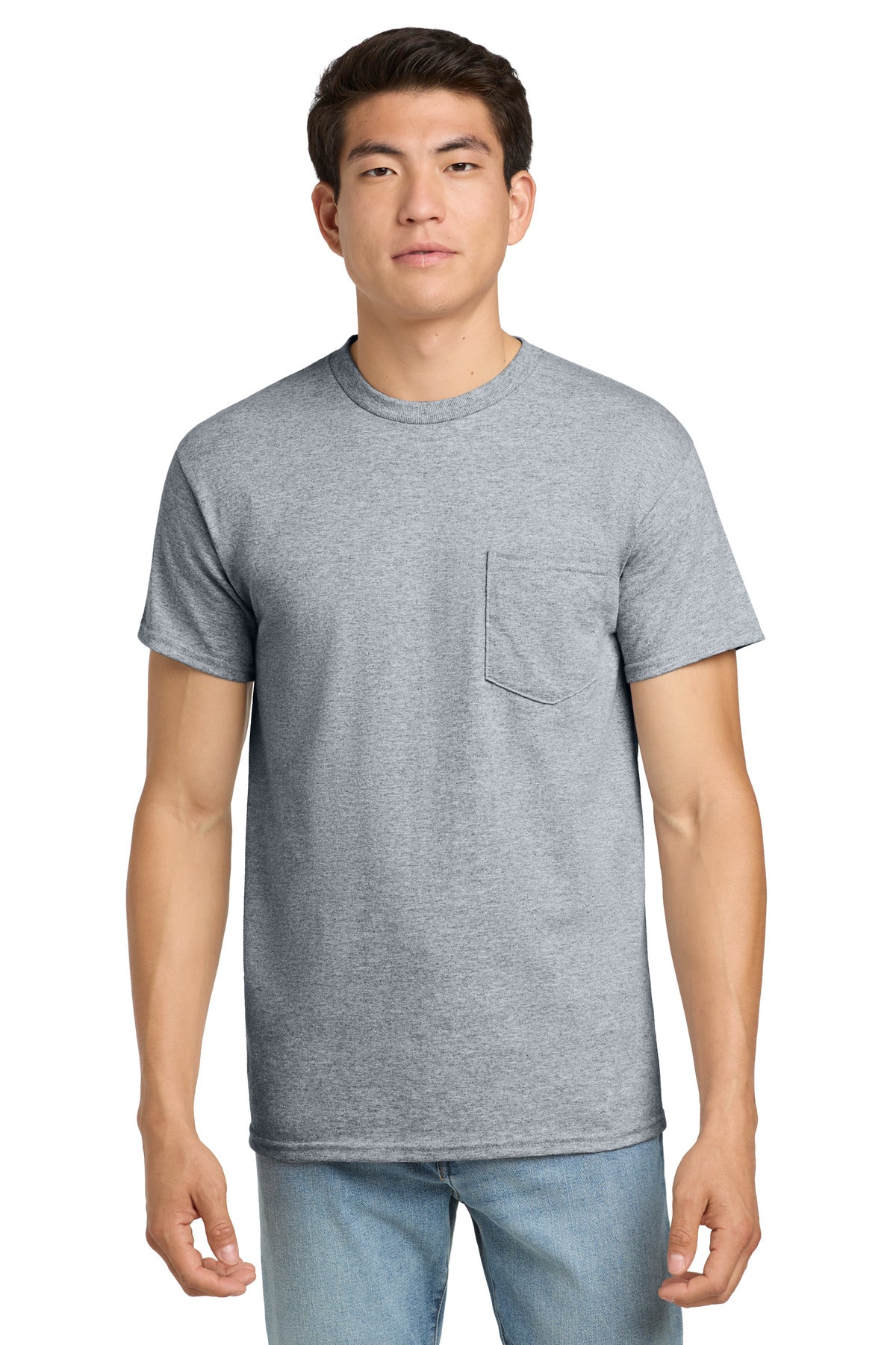 Gildan Men's   Ultra Cotton   100% US Cotton T-Shirt with Pocket