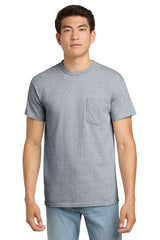 Gildan Men's   Ultra Cotton   100% US Cotton T-Shirt with Pocket