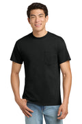 Gildan Men's   Ultra Cotton   100% US Cotton T-Shirt with Pocket