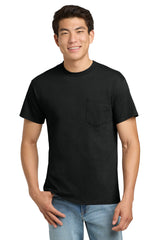 Gildan Men's   Ultra Cotton   100% US Cotton T-Shirt with Pocket