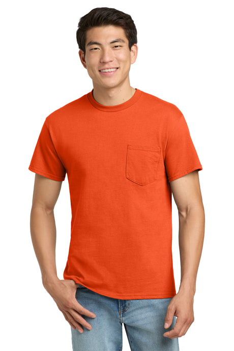 Gildan Men's   Ultra Cotton   100% US Cotton T-Shirt with Pocket