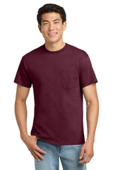 Gildan Men's   Ultra Cotton   100% US Cotton T-Shirt with Pocket