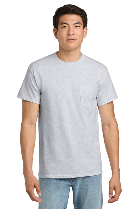 Gildan Men's   Ultra Cotton   100% US Cotton T-Shirt with Pocket
