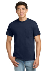 Gildan Men's   Ultra Cotton   100% US Cotton T-Shirt with Pocket