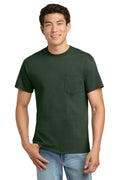 Gildan Men's   Ultra Cotton   100% US Cotton T-Shirt with Pocket
