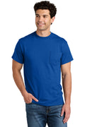 Gildan Men's   DryBlend   50 Cotton/50 Poly Pocket T-Shirt