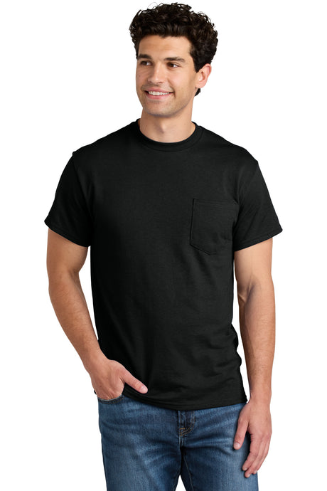 Gildan Men's   DryBlend   50 Cotton/50 Poly Pocket T-Shirt