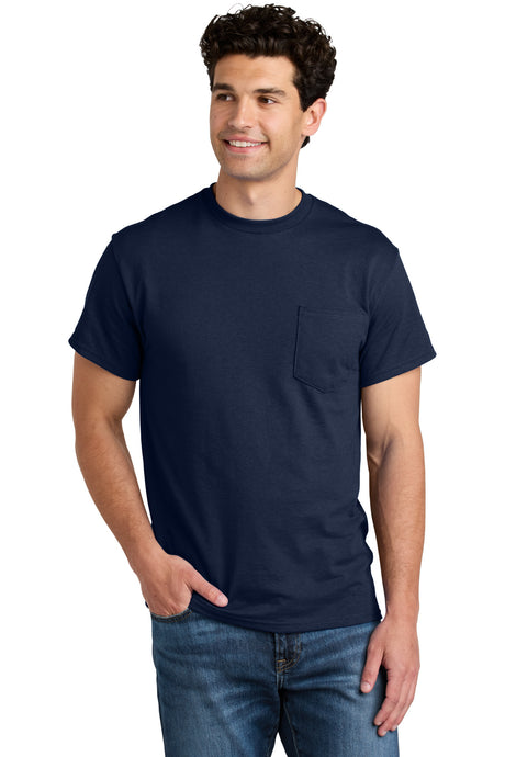 Gildan Men's   DryBlend   50 Cotton/50 Poly Pocket T-Shirt