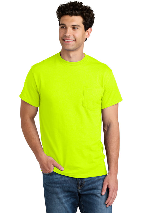Gildan Men's   DryBlend   50 Cotton/50 Poly Pocket T-Shirt