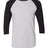 American Apparel Men's 50/50 Raglan Three-Quarter Sleeve Tee-1