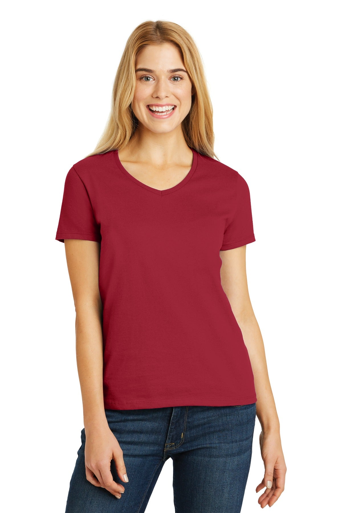 Hanes Women's ComfortSoft V-Neck Tee