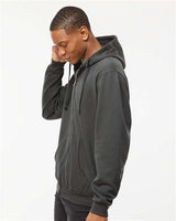 Tultex Men's Full-Zip Hooded Sweatshirt-4