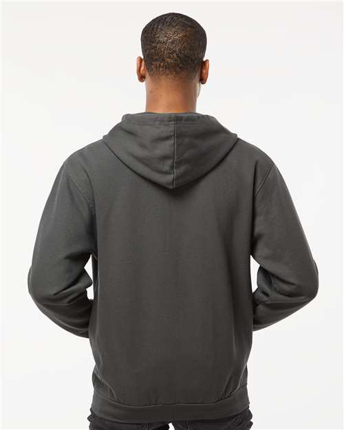 Tultex Men's Full-Zip Hooded Sweatshirt-5