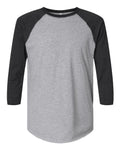 LAT Men's Baseball Fine Jersey Three-Quarter Sleeve Tee-1