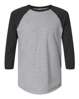 LAT Men's Baseball Fine Jersey Three-Quarter Sleeve Tee-1