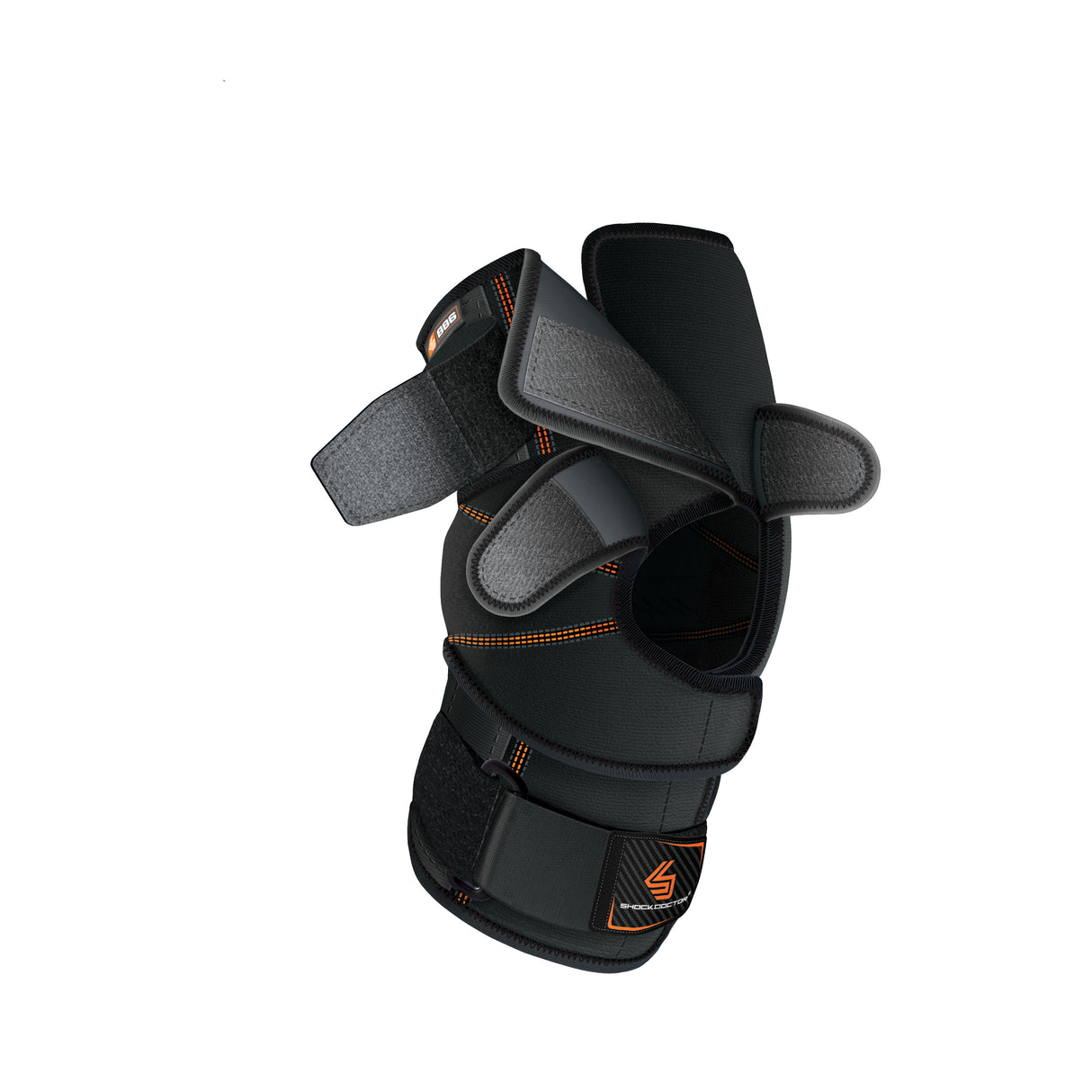 Shock Doctor Versatile Knee Wrap with Hinge + Straps-4