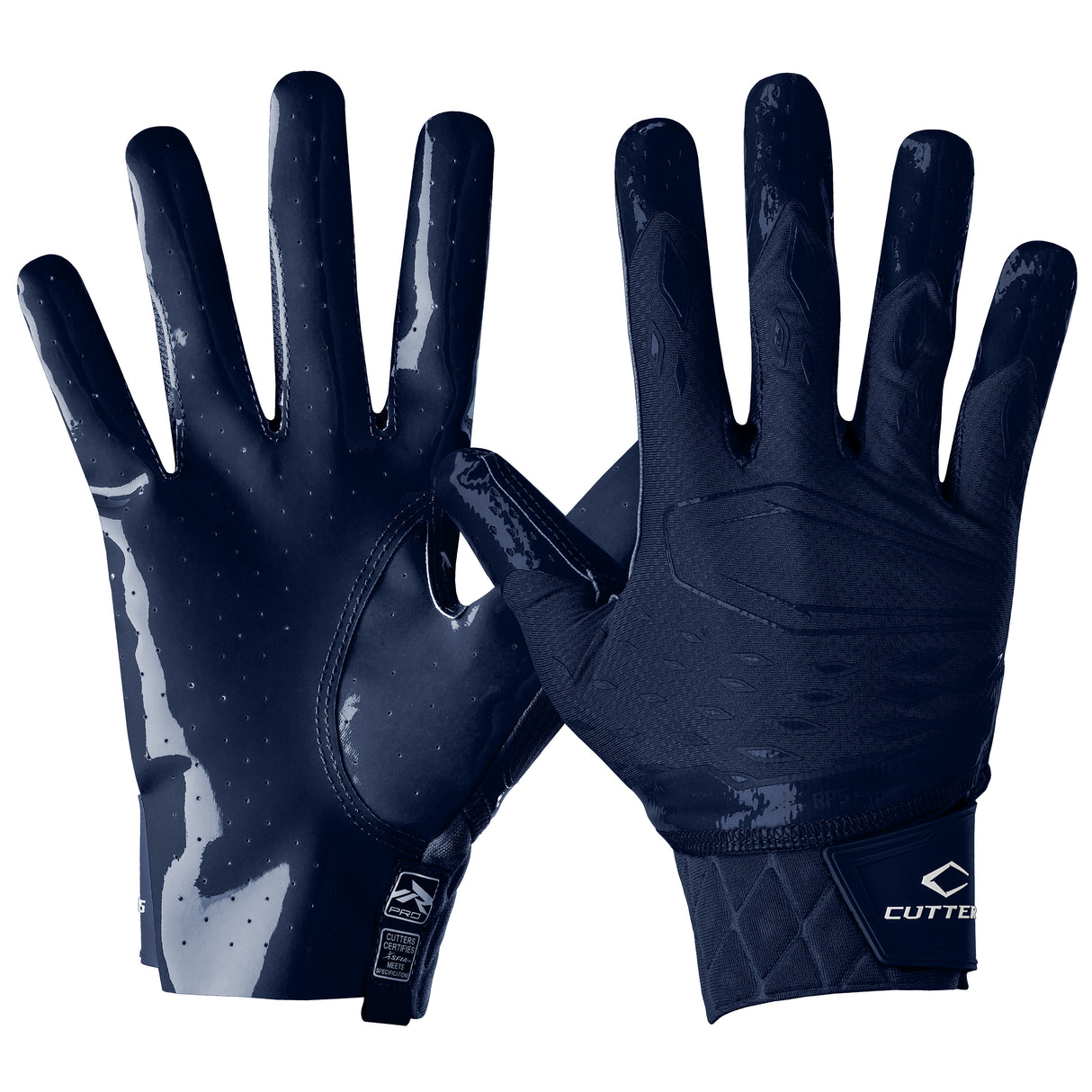 Cutters Adult Rev Pro 5.0 Solid Receiver Gloves