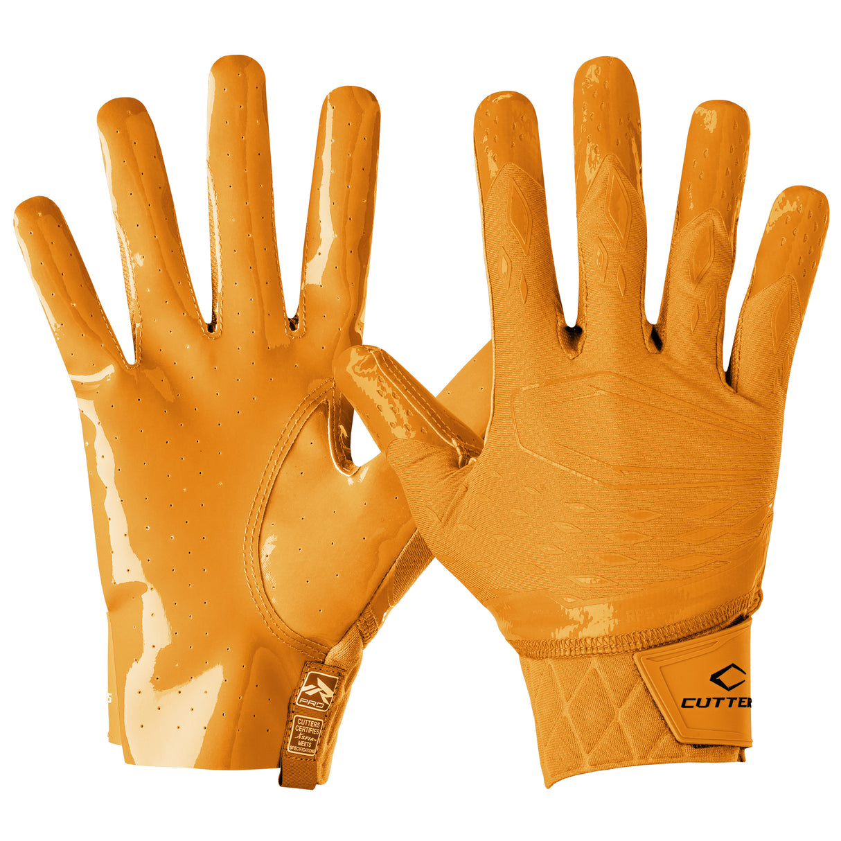 Cutters Adult Rev Pro 5.0 Solid Receiver Gloves