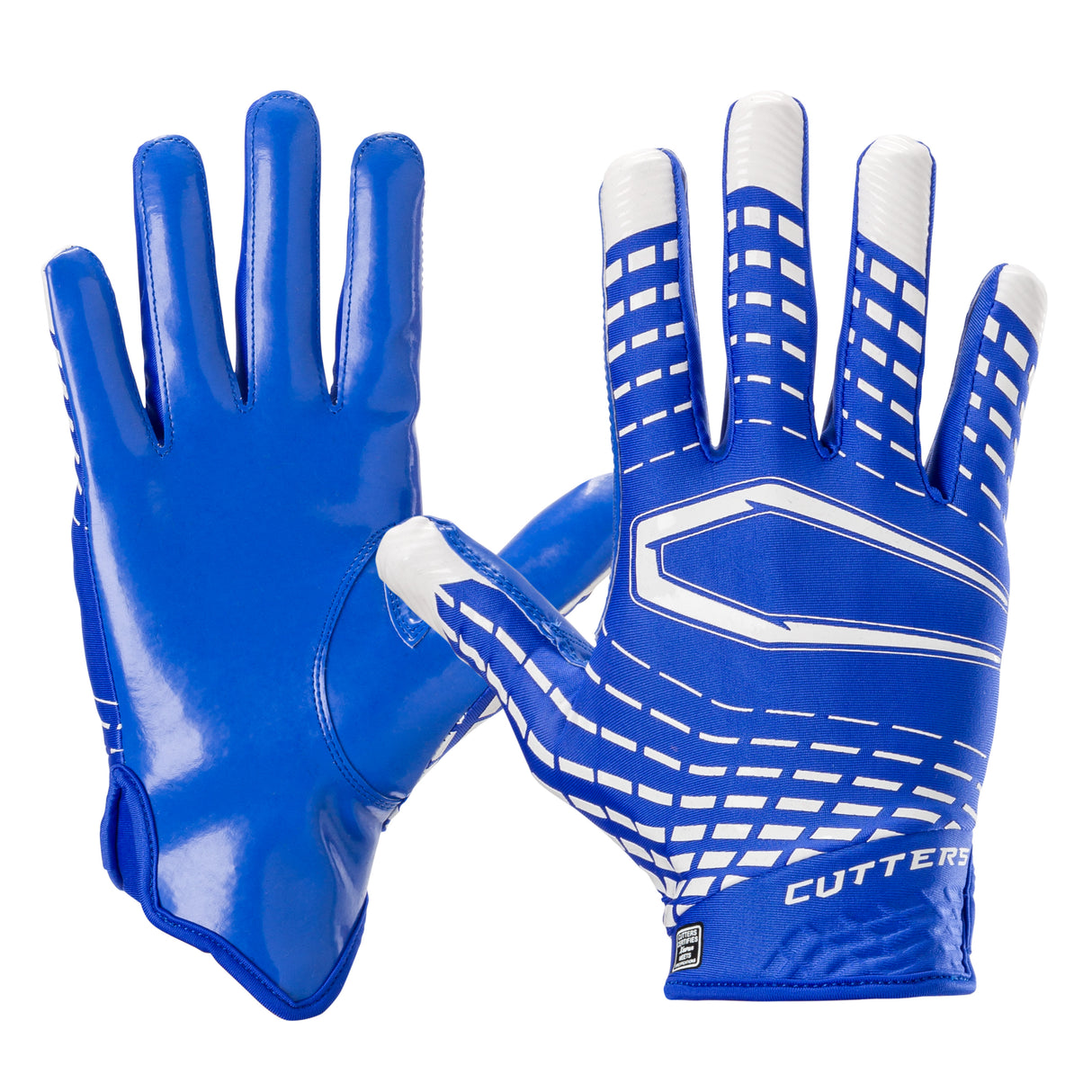 Cutters Youth Rev 5.0 Receiver Gloves-1
