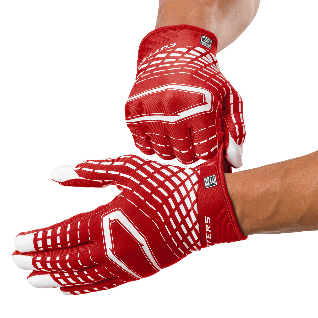 Cutters Youth Rev 5.0 Receiver Gloves-2