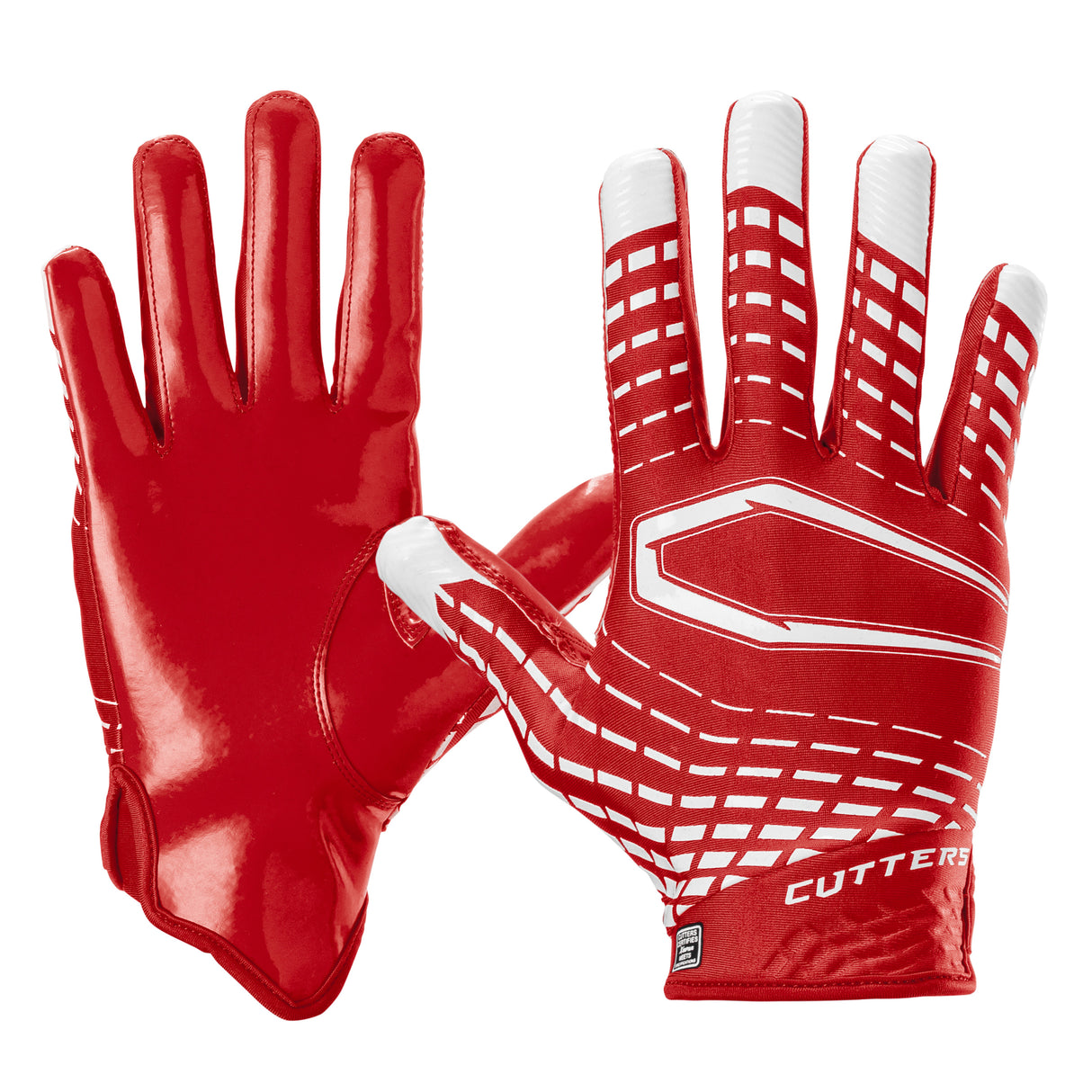 Cutters Adult Rev 5.0 Receiver Gloves-1