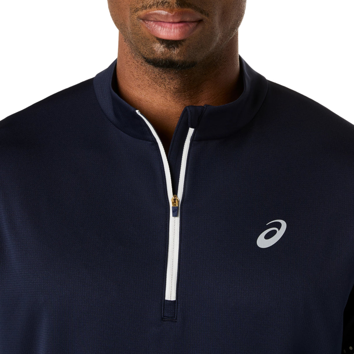 Asics Men's Icon Long Sleeve 1/2 Zip Top-4