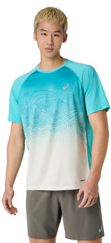 Asics Men's Road Fade Short Sleeve Top-1