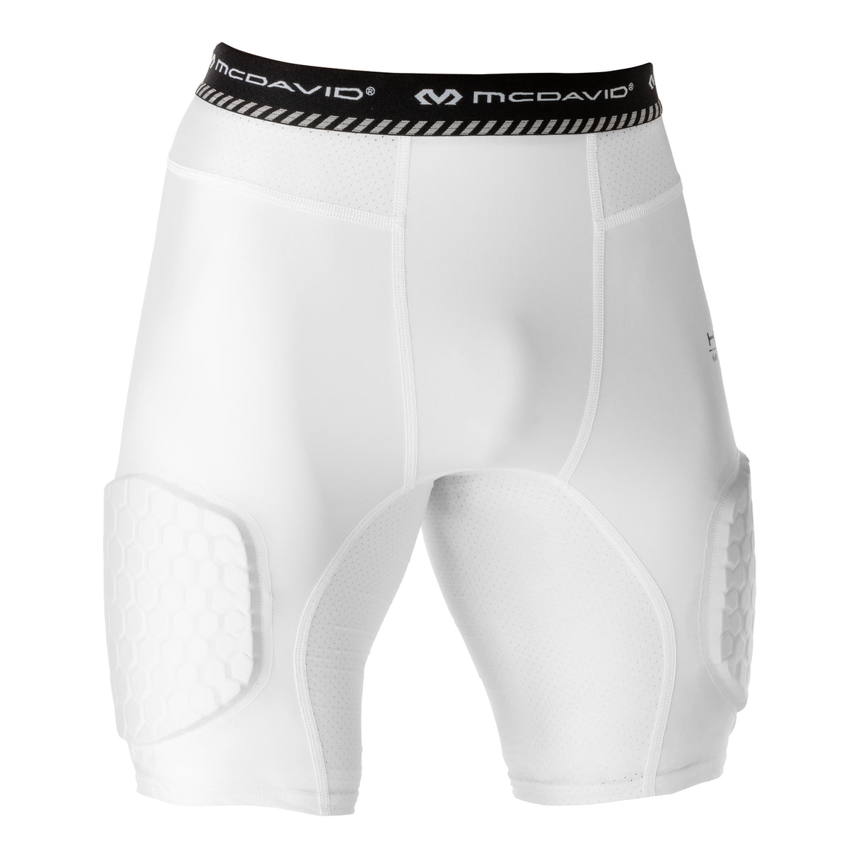 McDavid Men's Hex Basketball Short with Thigh Pads-2