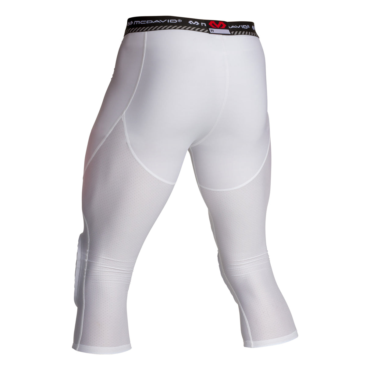 McDavid Adult Hex Basketball Tight with Knee Pads 3/4-3