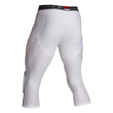 McDavid Adult Hex Basketball Tight with Knee Pads 3/4-3