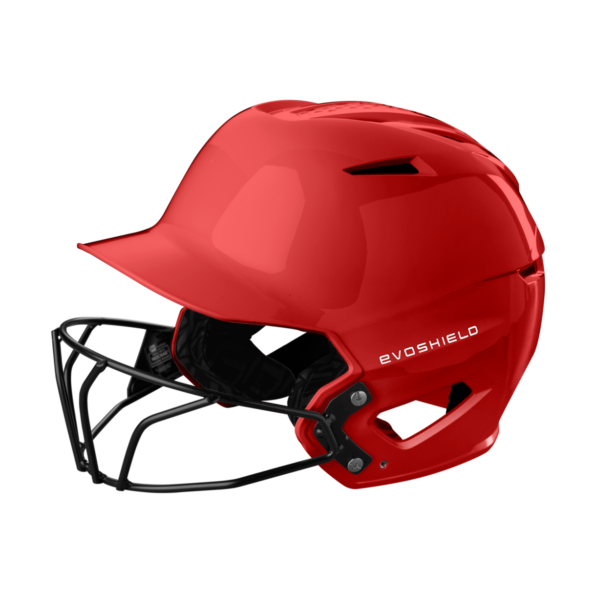 EvoShield Xvt 2.0 Glossy Batting Helmet with Facemask-3