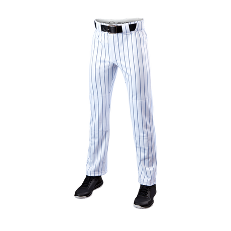 Wilson Youth Salute Pinstripe Open Bottom Baseball Pants-5