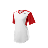Wilson Girl's E810 V-neck Pullover Softball Jersey-3