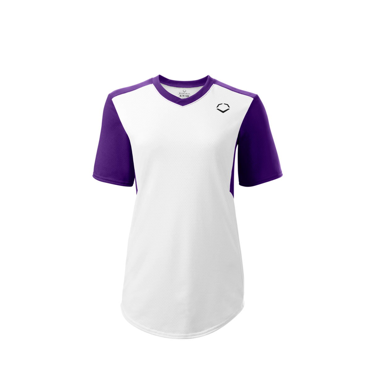 Wilson Girl's E810 V-neck Pullover Softball Jersey-1