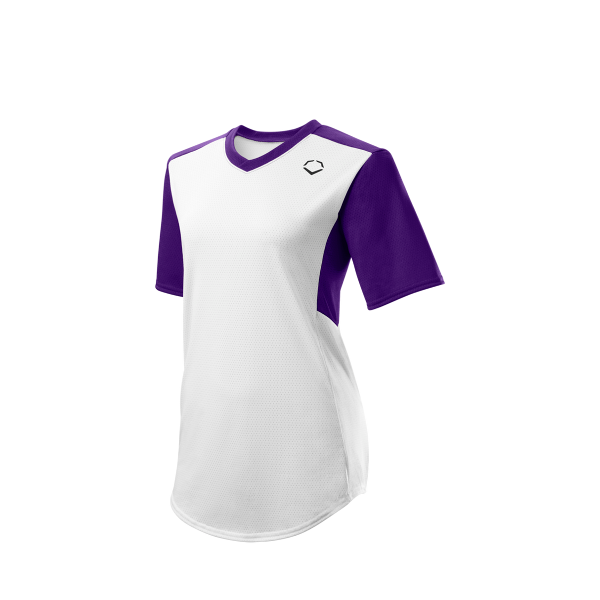 Wilson Girl's E810 V-neck Pullover Softball Jersey-3
