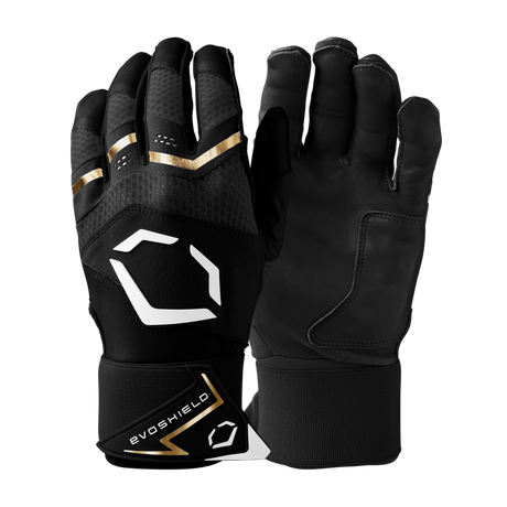 Wilson Youth Carbyne Batting Gloves with Strap-2