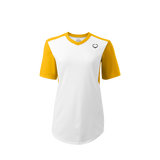 Wilson Girl's E810 V-neck Pullover Softball Jersey-1