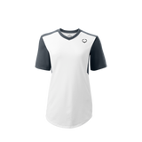 Wilson Girl's E810 V-neck Pullover Softball Jersey-1